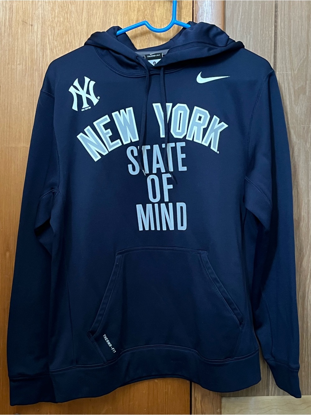 Nike Navy Blue New York State of Mind Pullover Hoodie
